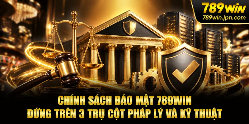 Chính sách bảo mật 789WIN đứng trên 3 trụ cột pháp lý và kỹ thuật